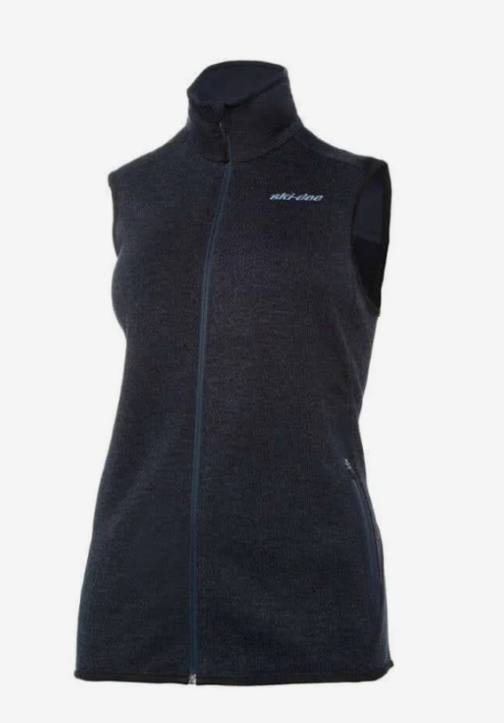 Ski-Doo Women's Fleece Vest Zip-UP