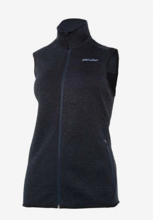 Ski-Doo Women's Fleece Vest Zip-UP