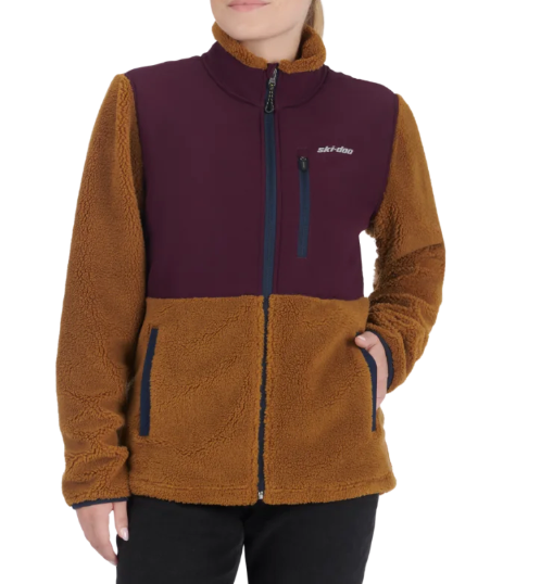 Ski-Doo Women's Ski-Doo Teddy Fleece Jacket 2XL