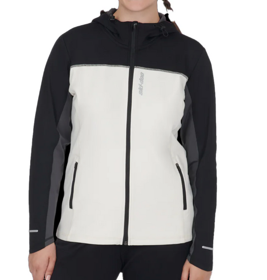 Ski-Doo Women's Hybrid Zip-Up Tech Fleece XL