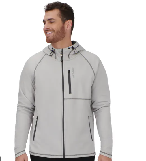 Ski-Doo Men's Hybrid Zip-Up Tech Fleece 3XL